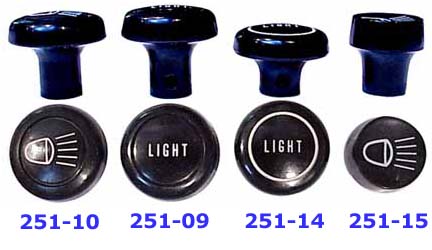 DATSUN ROADSTER HEADLIGHT KNOB